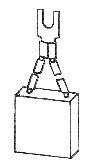 Uhlík (1ks) pro vysokozdvižné vozíky  (12,5 x 40 x 27 mm), typ 31
