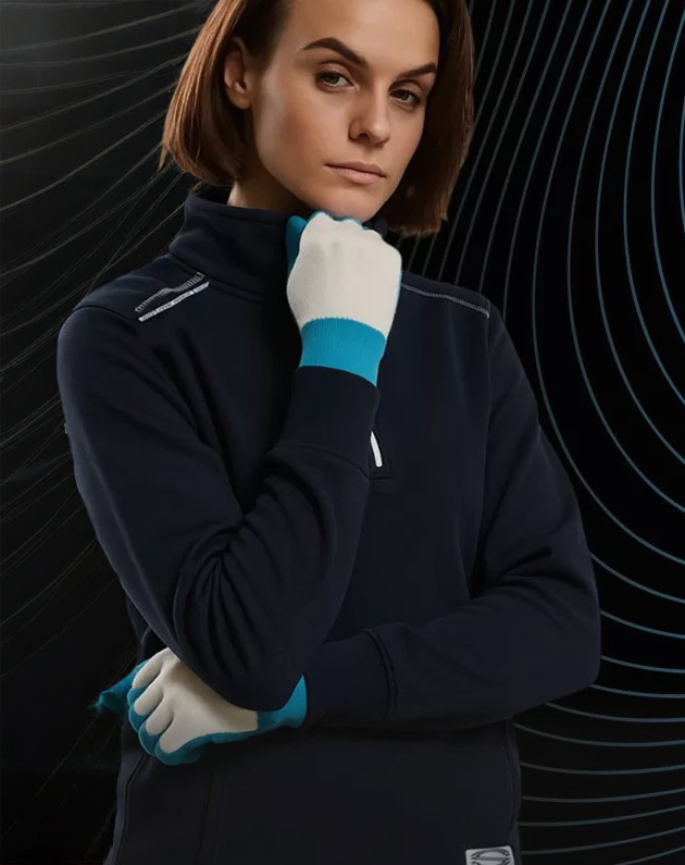 Mikina MOLESKIN | černá