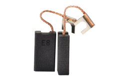 Náhradní uhlíky (2ks) pro stroje BOSCH (6,3 x 12,5 x 23 mm), typ 187