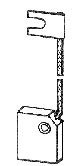 Uhlík (1ks) pro vysokozdvižné vozíky  (8 x 20 x 25 mm), typ 32