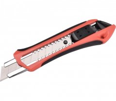 nůž ulamovací s kovovou výztuhou, 18mm, Auto-lock