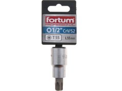 hlavice zástrčná 1/2" hrot TORX, T55, L 55mm