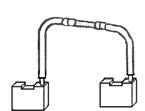Uhlík (1ks) pro vysokozdvižné vozíky  (8,8 x 17,6 x 13 mm), typ 50