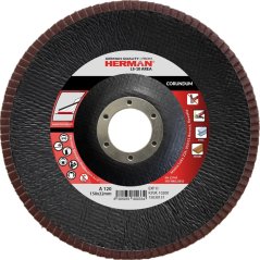 Lamelový kotouč HERMAN LS-10 Area | na ocel | corundum