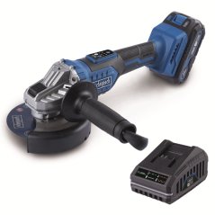 Scheppach BC-AG125-X-SET S 20 V IXES aku úhlová bruska + 2Ah baterie + nabíječka 2,4 A