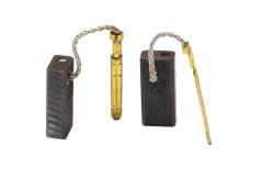 Náhradní uhlíky (2ks) pro stroje BOSCH (5 x 8 x 17,5 mm), typ 529