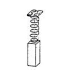 Náhradní uhlíky (2ks) pro stroje TOSHIBA (6,5 x 7,5 x 12 mm), typ 235
