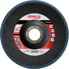 Lamelový kotouč HERMAN LR-10 Area | na nerez | zirconia