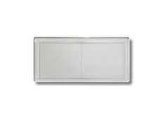 Zvětšovací sklo (dioptrická čočka) pro svářečskou kuklu | 108 x 51 mm