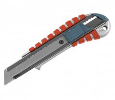 nůž ulamovací kovový s kovovou výztuhou, 18mm, Auto-lock