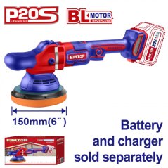 Aku leštička 20V 150mm solo