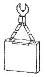 Uhlík (1ks) pro vysokozdvižné vozíky  (12,7 x 50 x 44,5 mm), typ 26
