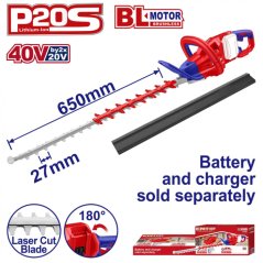 Aku plotostřih 40V 65cm solo