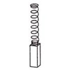 Náhradní uhlíky (2ks) pro stroje AEG (6,35 x 6,35 x 11,5 mm), typ 13