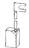 Uhlík (1ks) pro vysokozdvižné vozíky  (16,2 x 20 x 32 mm), typ 257