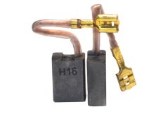 Náhradní uhlíky (2ks) pro stroje KRESS (6,3 x 16 x 22 mm), typ 174