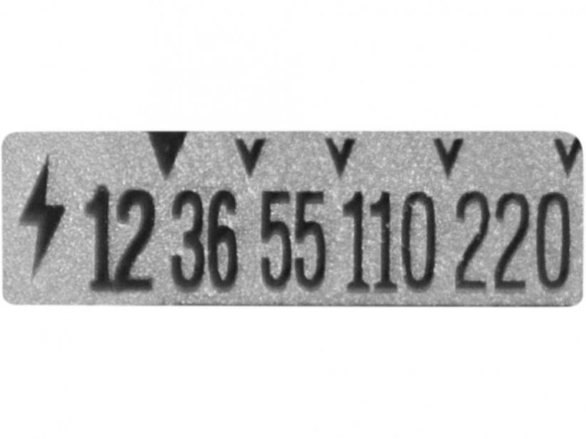 zkoušečka napětí digitální s displejem 12-220V, délka 146mm, pro AC/DC (střídavý/stejnosmě