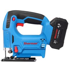 Akumulátorová přímočará pila | Sherman ET-302 | 21V + 2x aku 4.0Ah