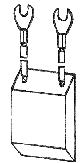 Uhlík (1ks) pro vysokozdvižné vozíky  (14,3 x 31,7 x 50,8 mm), typ 42
