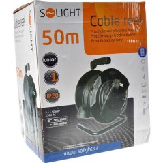 Prodlužovací přívod 3x1,5mm2 buben 1x zásuvka - 50m