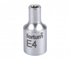 hlavice nástrčná vnitřní TORX 1/4", E 4, L 25mm
